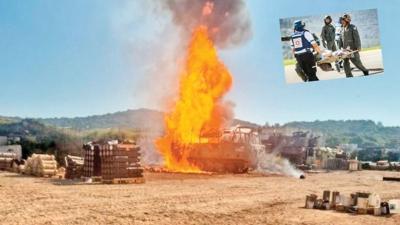 ��galciler L�bnan'da k�r fareye d�nd�! Sistemler devre d���