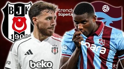 Derbi i�in geri say�m ba�lad�! Be�ikta� - Trabzonspor ma�� hangi kanalda, saat ka�ta?