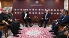 Bakan G�ler, M�T Ba�kan� Kal�n ile g�r��t�