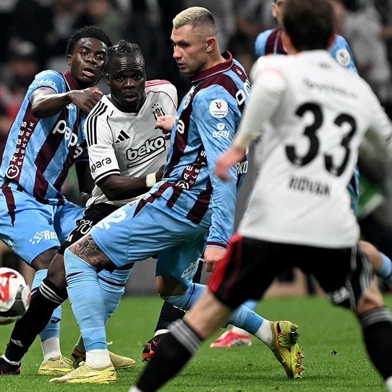 MA� SONUCU: Be�ikta� 1-2 Trabzonspor