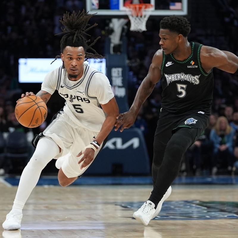 San Antonio Spurs, Minnesota Timberwolves'u yenerek seride 2-1 �ne ge�ti