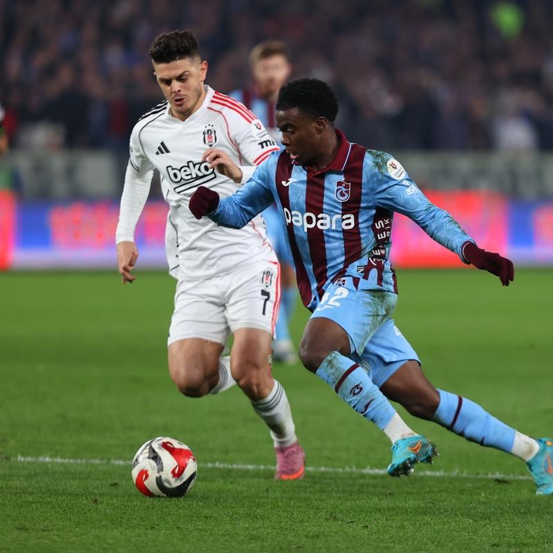 Sezonun son derbisi: Be�ikta�-Trabzonspor! ��te muhtemel 11'ler...