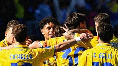 �talya'da Frosinone, Serie A'ya y�kseldi