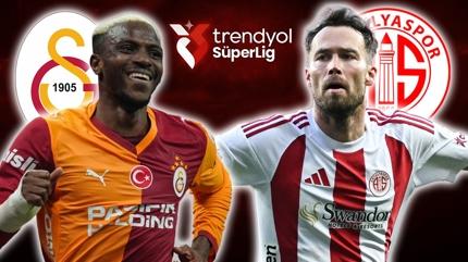 Galatasaray - Antalyaspor ma� kadrosu! S�per Lig: Galatasaray - Antalyaspor ilk 11'leri belli oldu mu?