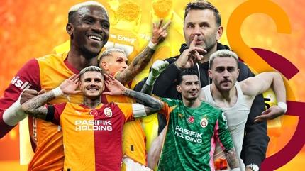�ampiyon Galatasaray! Ligde �st �ste 4. kez...