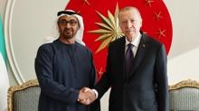 Ba�kan Erdo�an'dan �ran diplomasisi! Al Nahyan ile g�r��t�