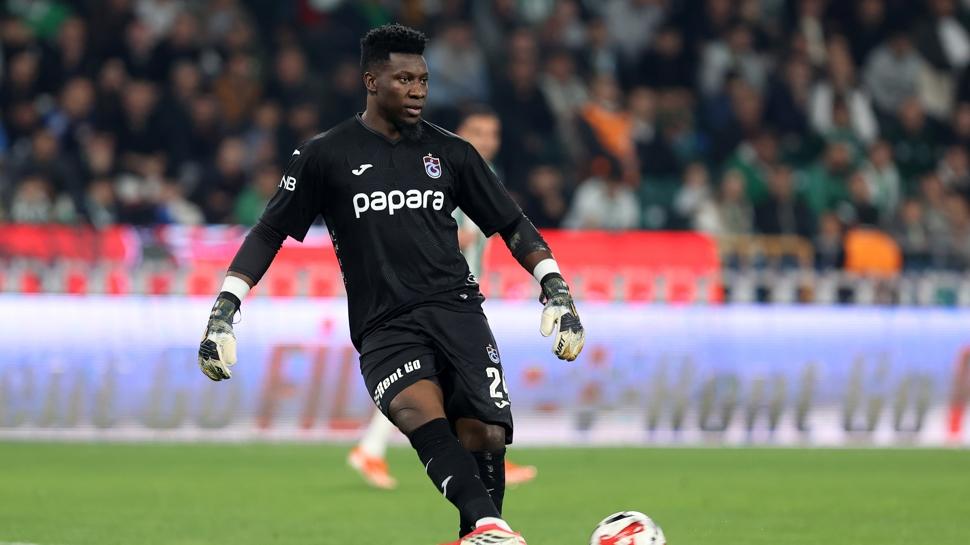 Trabzonspor'da Onana şoku! Oyuna devam edemedi...