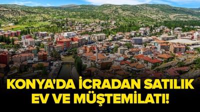 Konya Bozk�r'da icradan sat�l�k ev ve m��temilat�!