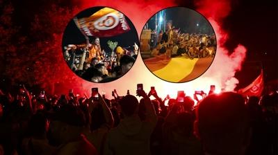 T�rkiye'nin d�rt bir yan�nda Galatasaray'�n �ampiyonlu�u kutland�