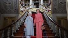 Emine Erdo�an, Bel�ika Krali�esi Mathilde'yle bir araya geldi