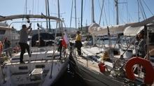 ''K�resel Sumud Filosu'' Marmaris'te