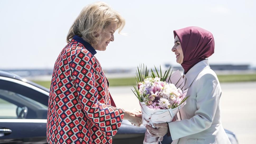 Türkiye-Belçika hattında ticaret zirvesi: Kraliçe Mathilde İstanbul'da