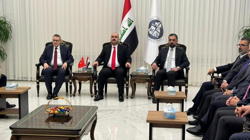 Türkiye'nin Bağdat Büyükelçisi İnan, Kerkük Valisi Ağa ile görüştü