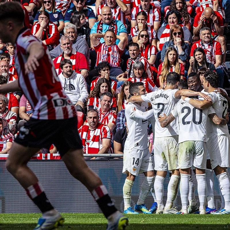 Valencia'ya Athletic Bilbao kar��s�nda tek gol yetti