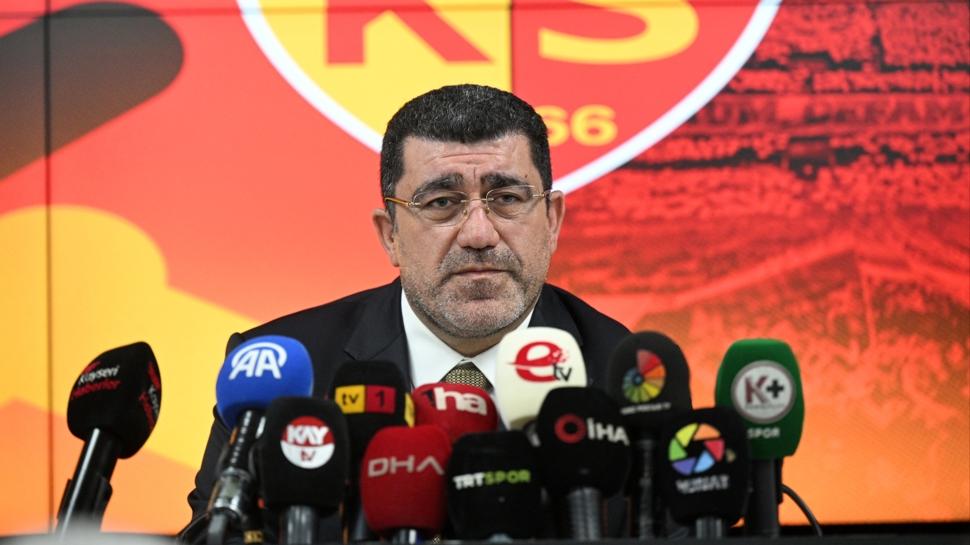 Kayserispor Kulübü Başkanı Açıkalın: Çok daha güçlü döneceğiz