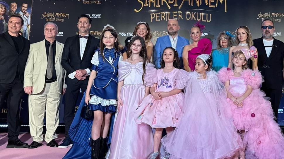 Sihirli Annem bir kez daha beyaz perdede! 'Periler Okulu'nun galas� ger�ekle�ti