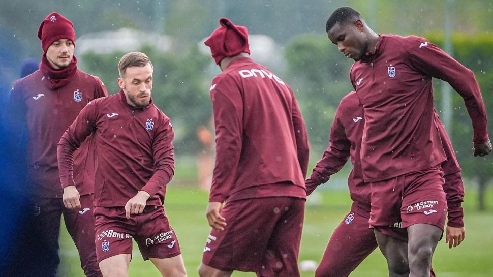 Trabzonspor, kupa hazırlıklarını sürdürdü