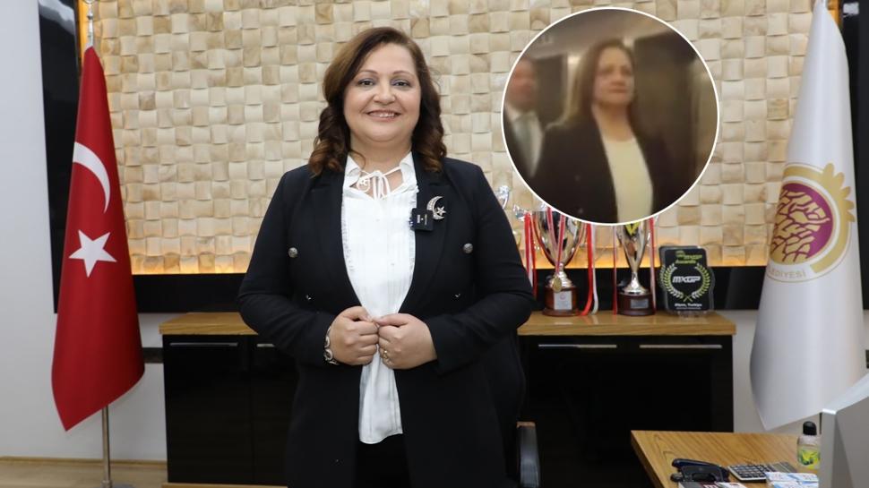 Burcu K�ksal AK Parti'ye do�ru... Genel Merkez binas�na geldi