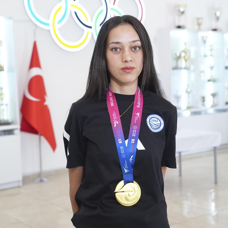 Emine G��ebakan Avrupa Tekvando �ampiyonas�'n� g�m�� madalyayla tamamlad�