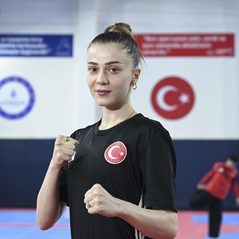 Merve Din�el Kavurat: �ampiyon olmaya �ok al��t�m