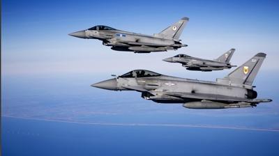 ABD-Avusturya arasında sınır ihlali gerilimi... Eurofighterlar havalandı
