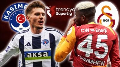 Kas�mpa�a - Galatasaray ma�� ne zaman? S�per Lig GS son ma�� hangi kanalda, saat ka�ta?