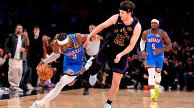 Thunder, Lakers'� s�p�rd�: 4-0'l�k seriyle finale ��kt�