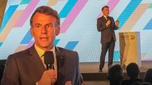 Kibri kameralara yans�d�! Macron Kenya'da kendini kaybetti