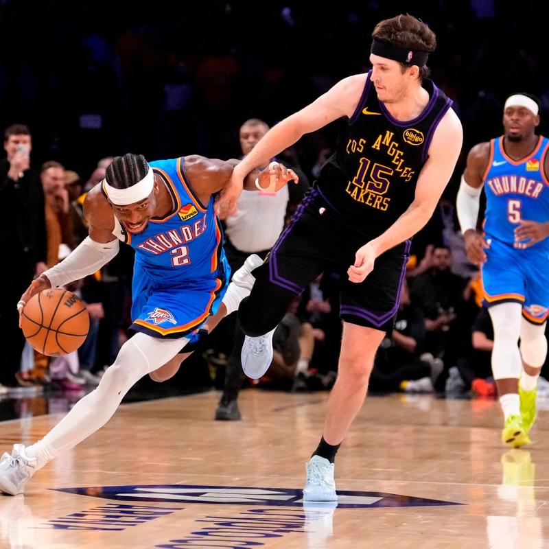 Thunder, Lakers'� s�p�rd�: 4-0'l�k seriyle finale ��kt�