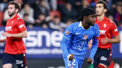Atletico Madrid, Osasuna deplasman�nda kazand�