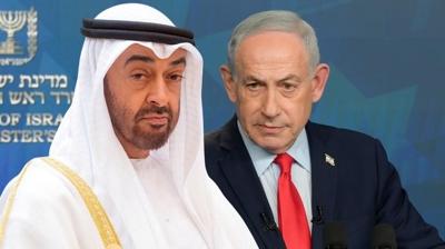 Gizli g�r��me a���a ��kt�... Soyk�r�mc� Netanyahu BAE'ye gitmi�