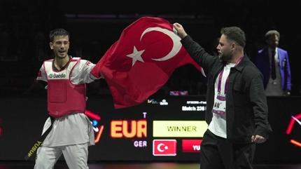 Hamza Yerlikaya'dan Avrupa �ampiyonu Yusuf Y�na�t�'ya tebrik!