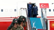 Ba�kan Erdo�an, Kazakistan'a gitti