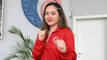 Sude Yaren Uzun�avdar'dan g�m�� madalya!