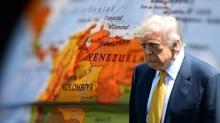 Trump-Venezuela krizi! Haritay� de�i�tiren payla��m tepki �ekti