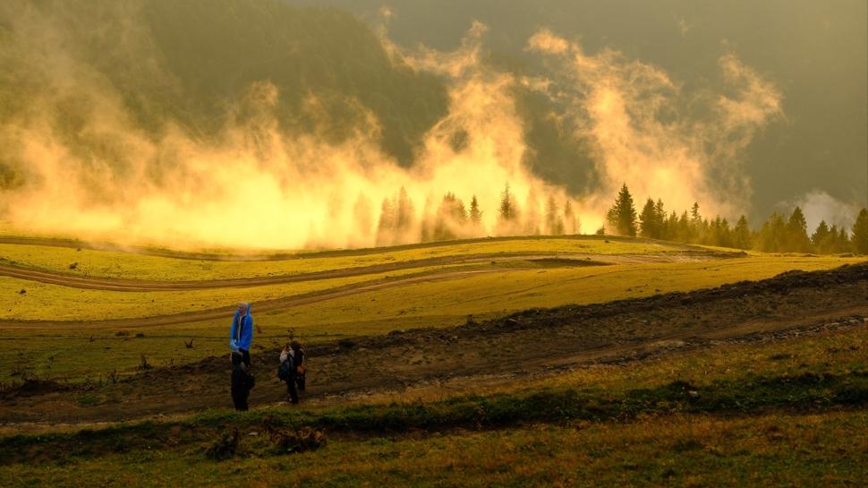 Karadeniz'de sakl� kalan do�a harikas�... Bulutlar�n �zerindeki yayla!