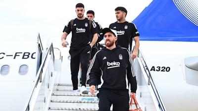 Be�ikta� kafilesi, Rizespor ma�� �ncesi �ehre geldi