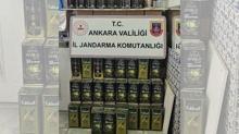Ankara'da g�da ter�r�: Bir bu�uk ton ka�ak zeytinya��na el konuldu