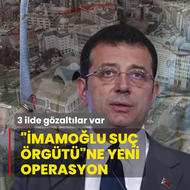 ��mamo�lu Su� �rg�t��ne yeni operasyon! 3 ilde 12 ��pheli g�zalt�na al�nd�