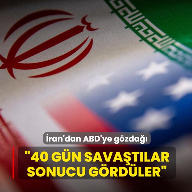�ran'dan ABD'ye g�zda��: 40 g�n sava�t�lar, sonucu g�rd�ler