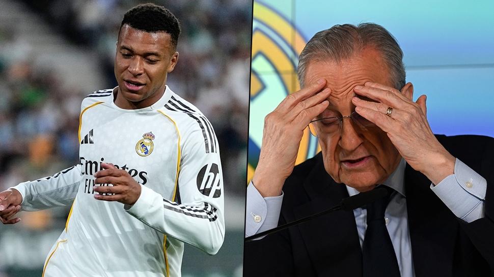 Real Madrid'de kaos sürüyor! Florentino Perez, Kylian Mbappe...