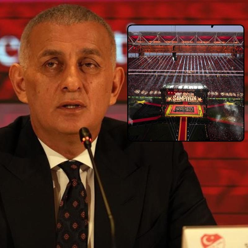 TFF'den fla� karar! Galatasaray'�n kutlamalar�na kat�lmad�lar