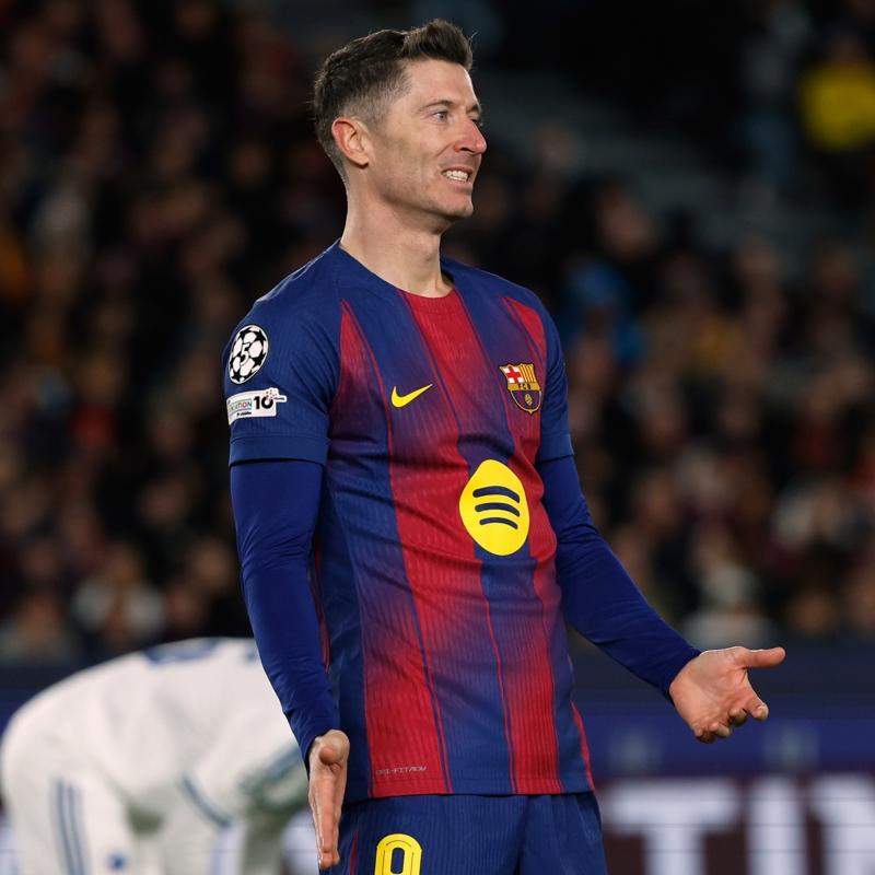 Robert Lewandowski'den Barcelona'ya veda