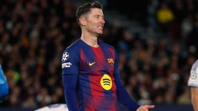 Robert Lewandowski'den Barcelona'ya veda