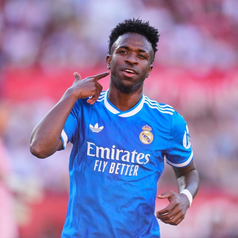 Real Madrid, Sevilla deplasman�nda Vinicius ile kazand�