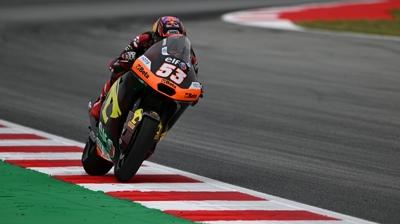 D�nya Moto2 �ampiyonas�'n�n �spanya yar���n� Deniz �nc�, 22. s�rada tamamlad�