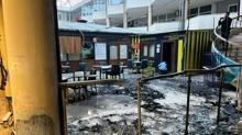 �neg�l'de korkutan yang�n: Fenerbah�eliler Derne�i'ni kundaklayan 2 �ocuk yakaland�