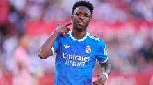Real Madrid, Sevilla deplasman�nda Vinicius ile kazand�
