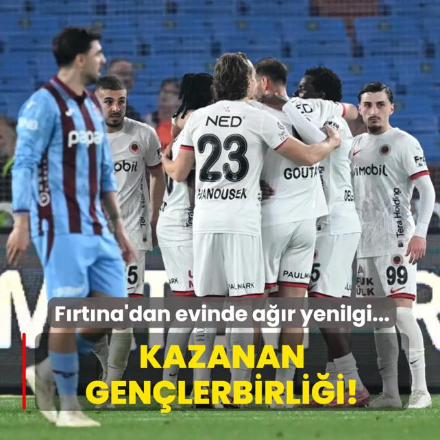 Kazanan Gen�lerbirli�i! F�rt�na'dan evinde a��r yenilgi...
