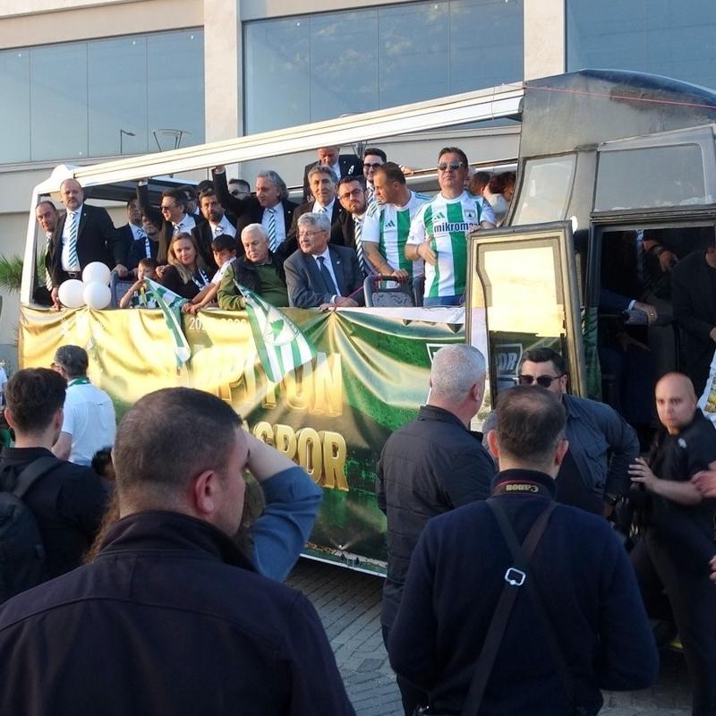 Mu�laspor'dan 1. Lig kutlamas�